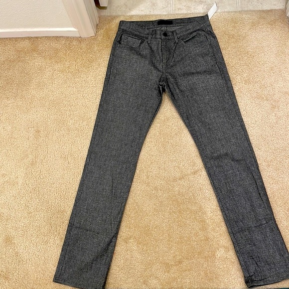 J Brand Men's Slim Straight Jeans - Dark Gray - Picture 1 of 8